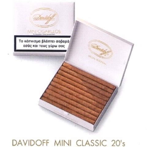 Cigarillos Davidoff Mini Classic 20s